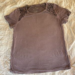 Purple soft & sexy tee